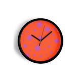 Modern Tasarım Duvar Saati - 25cm - Önü Camlı Siyah Kasa - Sessiz Mekanizma, JH0621S25SKP