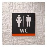 Modern Tasarım WC Yönlendirme Tabelası