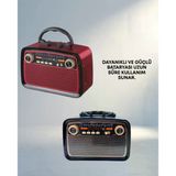 Modern Taşınabilir Bluetooth Hoparlör 20X15x10 Cm Radyo Deneyimi
