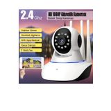 modern tekno 360° Wifi Ip Güvenlik Kamera 3 Antenli Gece Görüşlü Sensörlü Harekete Duyarlı Sesli 3-antenli-camera