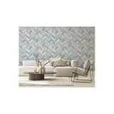 Modern Tuğla Desen Duvar Kağıdı - Roka 23105-2, Gri, Mavi, Elyaf Taban (Non-Woven) - 16.5 M2