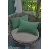 Modern Ve Şık Tasarımı Yastık Kılıfı Yeşil 50X70 Cm