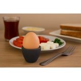Modern Yumurtalık, 4'lü Set, Gri Renk,Plastik (Gri)