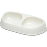 Moderna Beyaz 2x200 ml Sensibowl İkili Kedi Mama Kabı