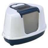 Moderna C250 44x56x36 cm Lacivert Flip Corner Köşeli Kedi Tuvaleti