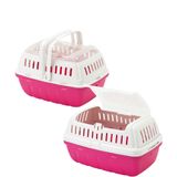Moderna Hipster Small Pembe Hamster Taşıma Çantası