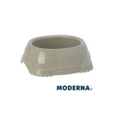 Moderna Smart Plastik Kedi Köpek Mama Su Kabı Gri No:1 350 Ml