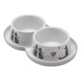 Moderna Trendy Love 2'li Köpek Mama Kabı