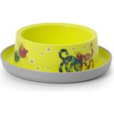 Moderna Trendy Sarı 350 ml Maasai Friends Kedi Mama Kabı