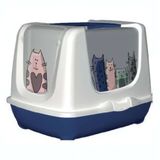 Moderna Trendy Trendy Kapalı Kedi Tuvaleti 57 Cm