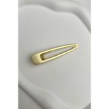 Modex Altın Rengi İnce Metal Yan Toka (Ölçü:8 cm)