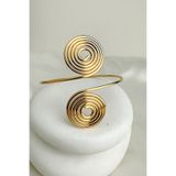 Modex Altın Rengi Metal Spiral Kol Aksesuarı (9cm)