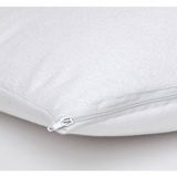 Modex Fermuarlı Pamuklu Yastık Kılıfı Sıvı Geçirmez Alez 50 x 70 cm 2 Adet - Beyaz