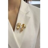 Modex İncili Fiyonk Broş (Ölçü:5cm)