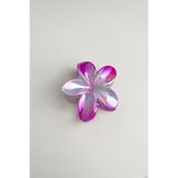 Modex Pembe Çiçek Mandal Toka (7 cm)