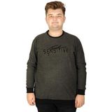 ModeXL 18132 Haki Erkek Sweatshirt