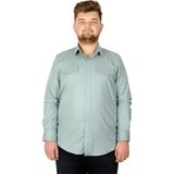 ModeXL Büyük Beden Erkek Gömlek Gabardin 20360 Su Yeşili - 3XL