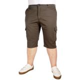 ModeXL Büyük Beden Erkek Kapri Klasik 21401 Haki