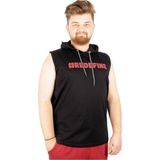 ModeXL Büyük Beden Erkek Kolsuz Kapşon Redefine 21127 Siyah - 3XL
