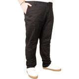 ModeXL Büyük Beden Erkek Pantolon Keten 20850 Siyah - 68