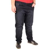 ModeXL Büyük Beden Erkek Pantolon Kot 20904 Blue Black - 58 - Siyah