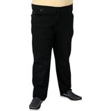 ModeXL Büyük Beden Erkek Pantolon Kot Classic 19719 Siyah - 68