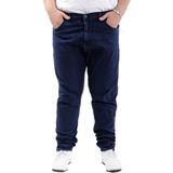 ModeXL Lacivert Büyük Beden Erkek Pantolon %97 Cotton %3 Likra Sezonsuz Konforlu Model - 82 cm