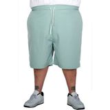 ModeXL Mode Xl Büyük Beden Erkek Deniz Şortu White Line 21451 Su Yeşili - 5XL