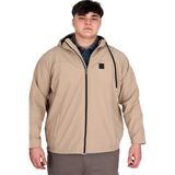 ModeXL Mode Xl Büyük Beden Erkek Kapüşonlu Mont Waterproof Softshell 21235 Bej - 3XL