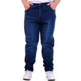 ModeXL Mode Xl Büyük Beden Erkek Klasik Kot Pantolon Mavi Pamuk 21920D Rahat Kesim - 60