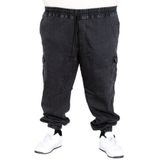 ModeXL Mode XL Büyük Beden Erkek Kot Chief Jogger Pantolon 23919 FUME