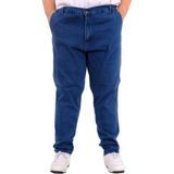ModeXL Mode Xl Büyük Beden Erkek Kot Pantolon Yan Cep Chıno 18880 Açık Mavi - Açik Mavi - 62