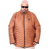 ModeXL Mode Xl Büyük Beden Erkek Mont Dik Yaka 25710 - Kahverengi - 4XL
