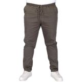 ModeXL Mode XL Büyük Beden Erkek Pantolon Gabardin Düz Paça Jogger 21929 Haki