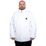 ModeXL Mode XL Büyük Beden Erkek Softshell Su Geçirmez Mont 21232 BEYAZ