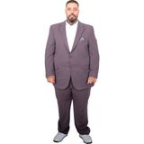 ModeXL Mode Xl Büyük Beden Takım Elbise Ascoli 25020 Gri - 4 Drop - 70