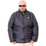 ModeXL Mode Xl Lacivert Büyük Beden Erkek Mont Dik Yaka 25705 6XL Konforlu Tasarım