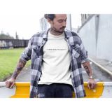Modi Green Illüstrasyon Baskılı Erkek Beyaz Retro Oversize Tişört - XL