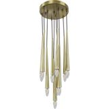Modi Lighting 10'lu Konik Borulu Sarkıt Modern Avize Mod-Av- 4401-10EY - Renkli