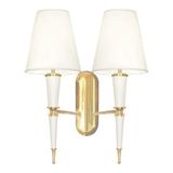 Modi Lighting 2'li Konik Şapkalı Beyaz Modern Aplik MOD-AP-4403-2BY