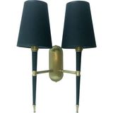 Modi Lighting 2'li Konik Şapkalı Siyah Modern Aplik AP-4403-2EY - Renkli