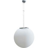 Modi Lighting 30 cm Mat Beyaz Camlı Karpuz Avize MOD-AV-30M - Renkli - 1