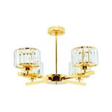 Modi Lighting 4u Venus Gold Kristal Taşlı Modern Avize - Renkli