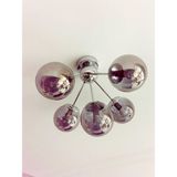 Modi Lighting 5'li Füme Camlı Armatür MD-CLK042-5KR - Renkli