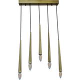 Modi Lighting 5li Konik Borulu Sarkıt Modern Avize Mod-Av- 4401-5EY - Renkli