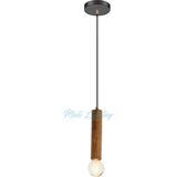 Modi Lighting Ahşap Siyah Tekli Sarkıt Avize MOD-AV-4468-1AS