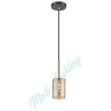 Modi Lighting Bal Camlı Tekli Sarkıt Avize MOD-AV-4443-1BBS - Renkli