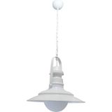 Modi Lighting Camlı Tekli Beyaz Fener Avize MOD-AV-4435-BBY - Renkli - 1
