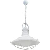 Modi Lighting Camlı Tekli Kafes Beyaz Fener Avize MOD-AV-4436-BBY - Renkli - 1