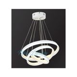 Modi Lighting Ikili 3çember Beyaz LED Avize MD31